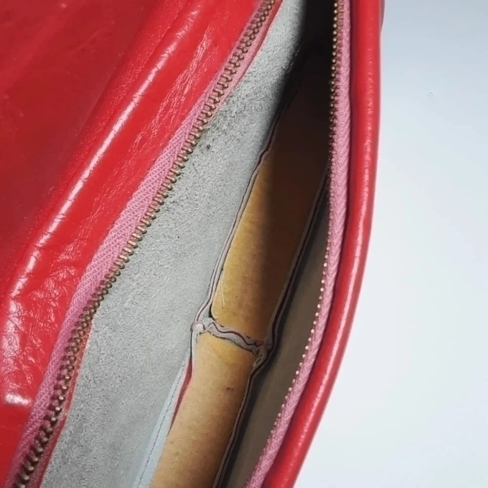 Vintage Fashions By MargolinLeather Clutch